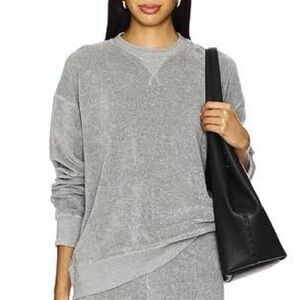 La Ligne Sz XS James Sweatshirt Oversized Terry Sweater